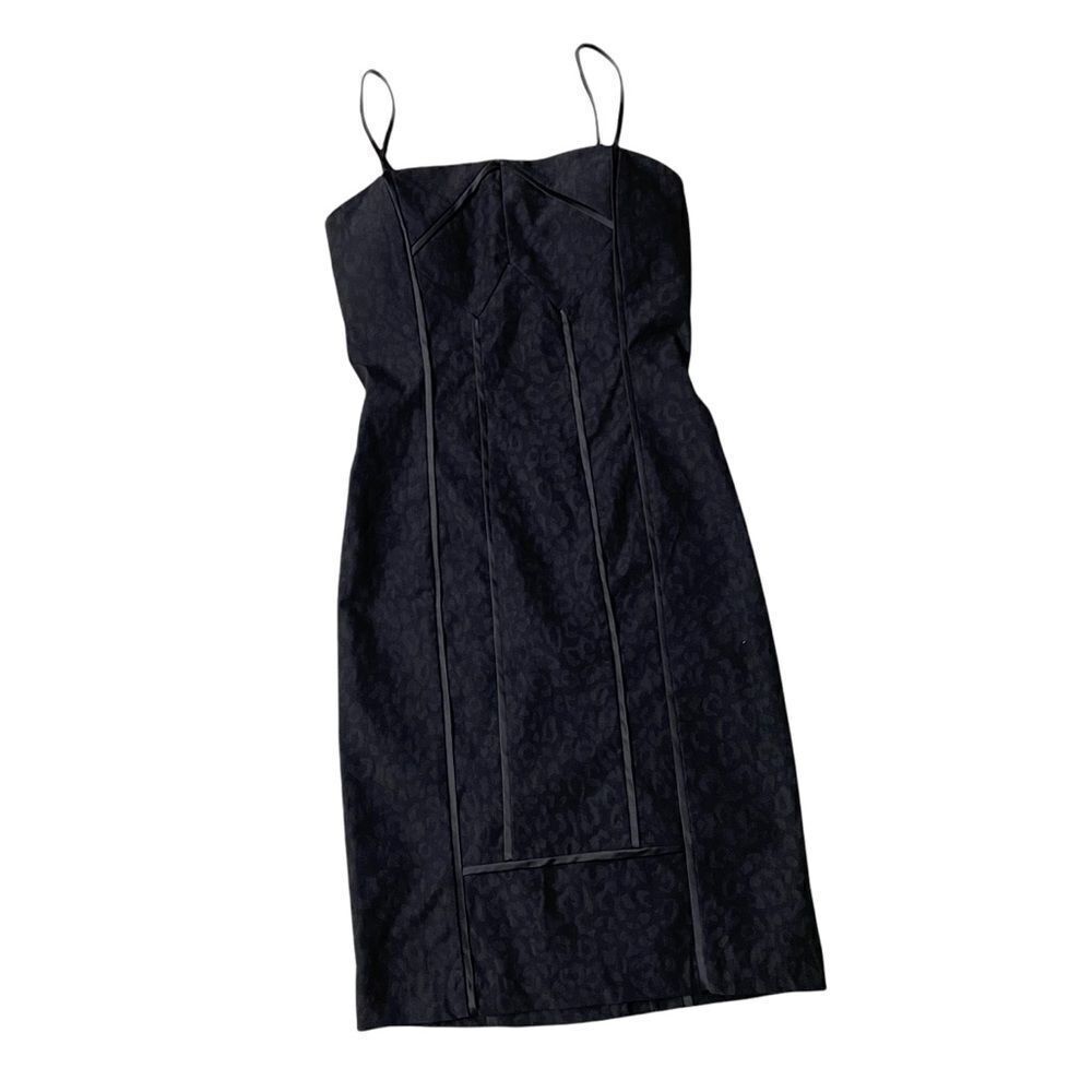XOXO BLACK MINI CAMI‎ DRESS/ BODY HUGGING STRETCHY EVENING DRESS SZ 0/0 NEW!